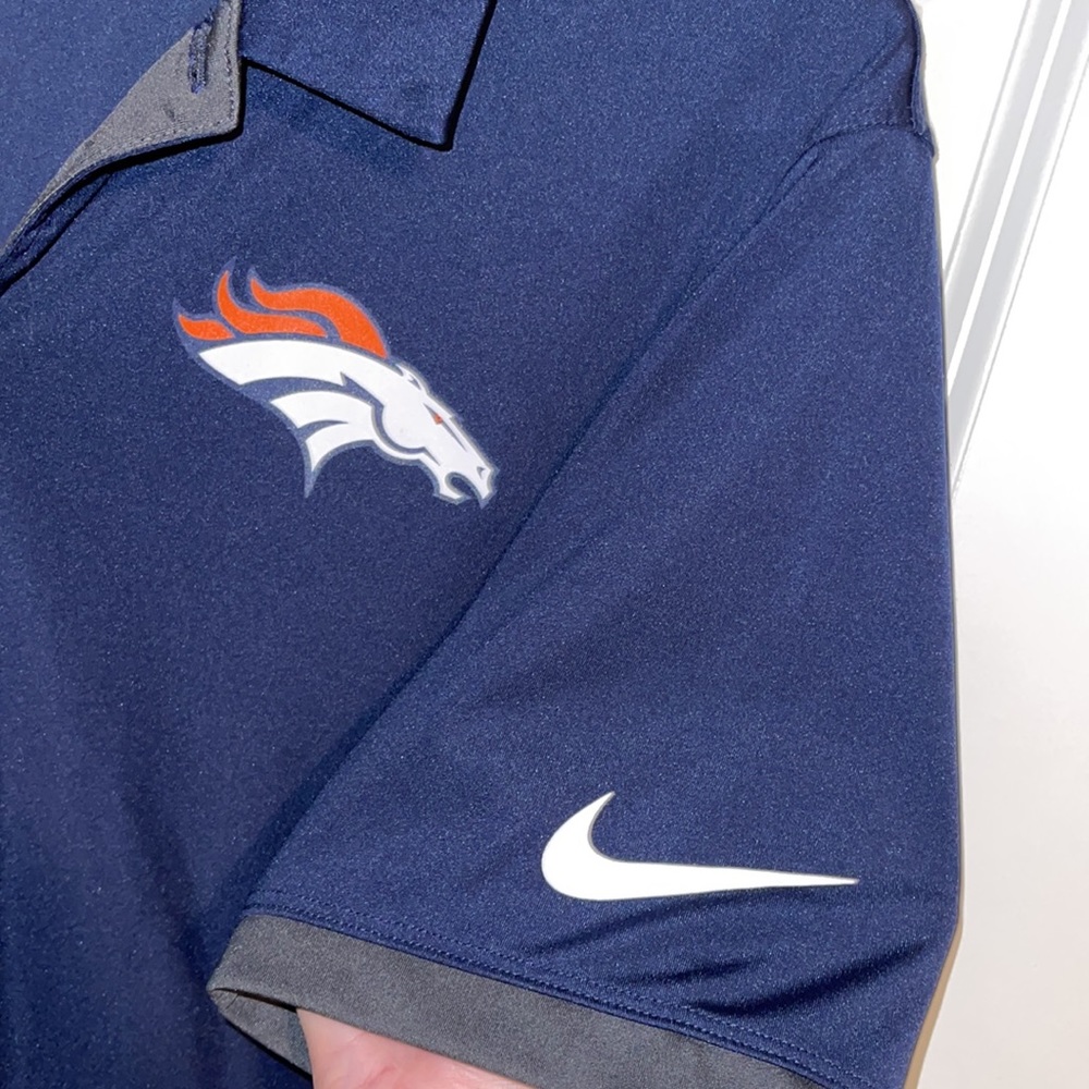 Denver Broncos NFL Nike Dri-Fit Polo Mens sz M